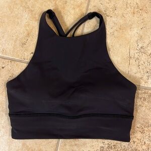 Lululemon dark gray sports bra size 6